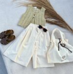 Coco Knit Vest Gehaakt