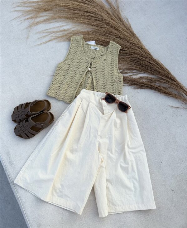 Coco Knit Vest Gehaakt