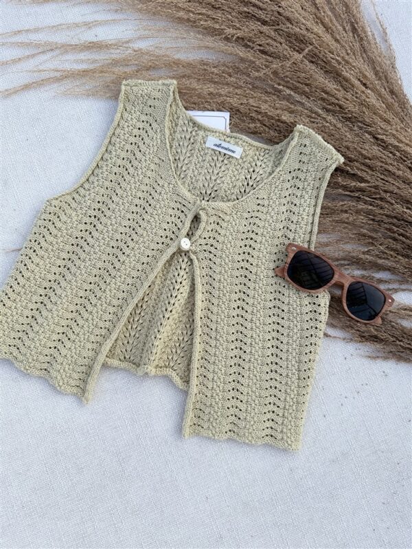 Coco Knit Vest Gehaakt