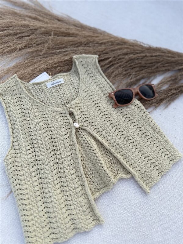 Coco Knit Vest Gehaakt