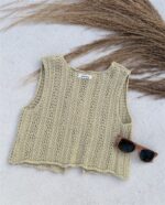 Coco Knit Vest Gehaakt