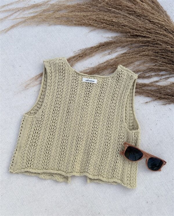 Coco Knit Vest Gehaakt