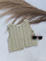 Coco Knit Vest Gehaakt