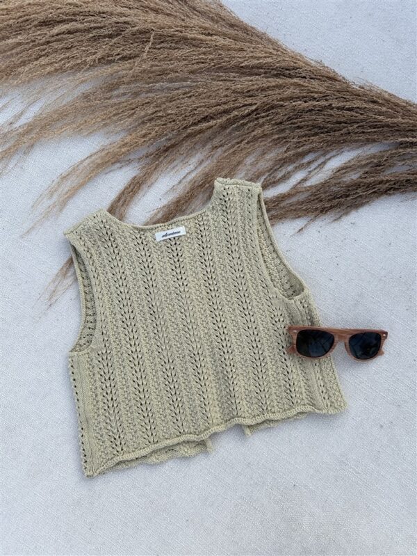 Coco Knit Vest Gehaakt