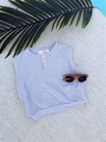 Ll Sky Top Sleeveless Grey
