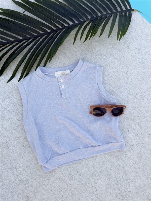 Ll Sky Top Sleeveless Grey
