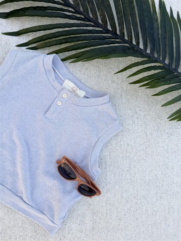 Ll Sky Top Sleeveless Grey