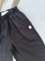 Ll Linen Wide Pants Black