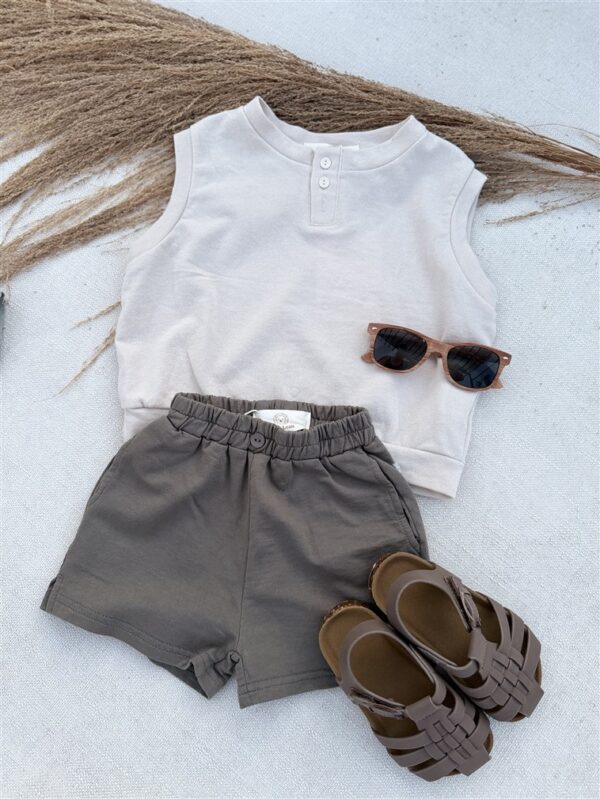 Ll Sky Top Sleeveless Beige