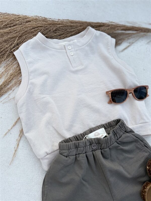 Ll Sky Top Sleeveless Beige
