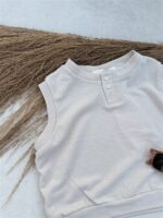 Ll Sky Top Sleeveless Beige
