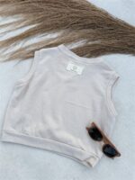 Ll Sky Top Sleeveless Beige