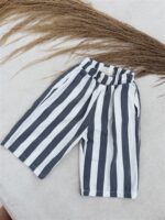 LITTLE LEAN Mila Bermuda Striped