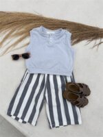 Ll Sky Top Sleeveless Grey