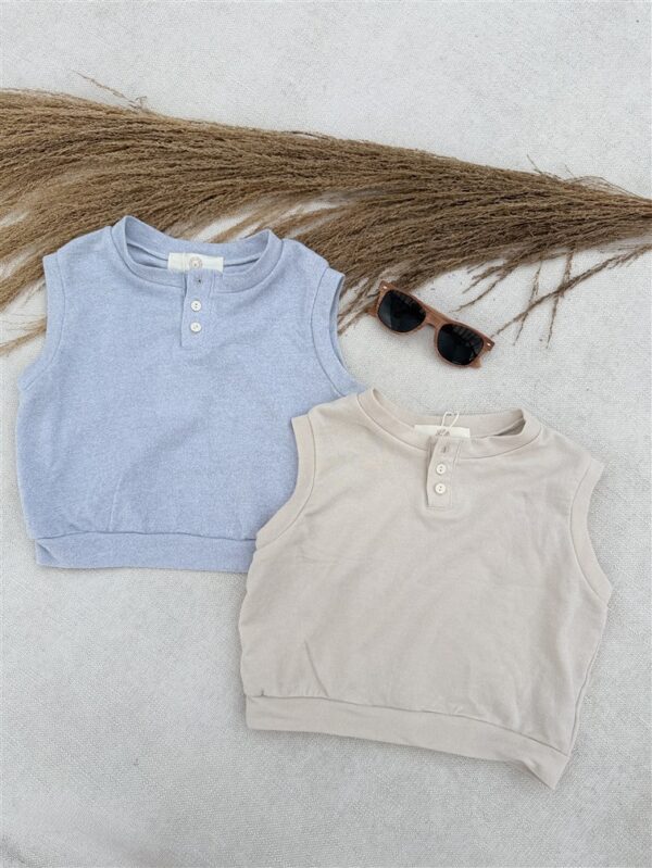 Ll Sky Top Sleeveless Grey