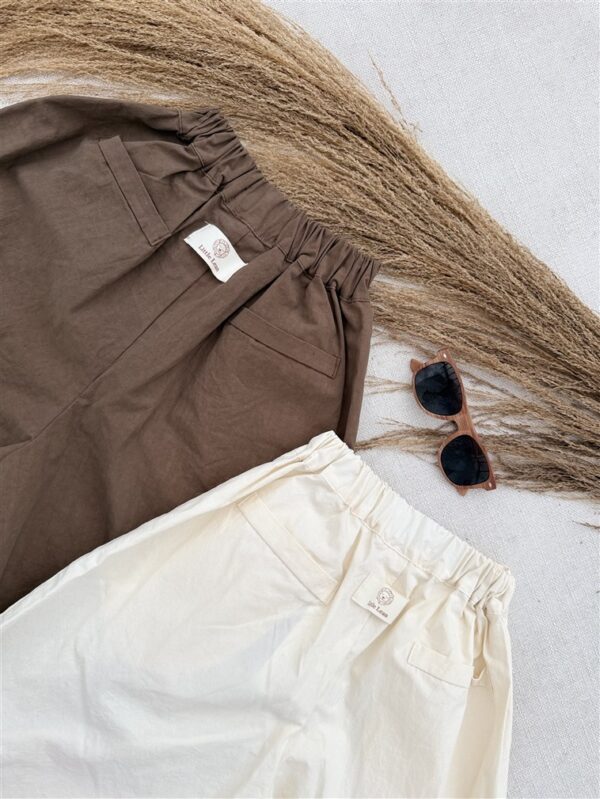 Ll Little Nomad Pants Wide Cream