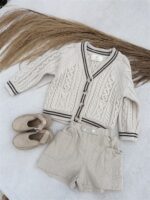 Ll Little Explorer Shorts 50%Linnen 50%K