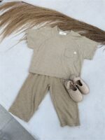 LITTLE LEAN FINN COTTON PANTS