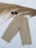 LITTLE LEAN FINN COTTON PANTS