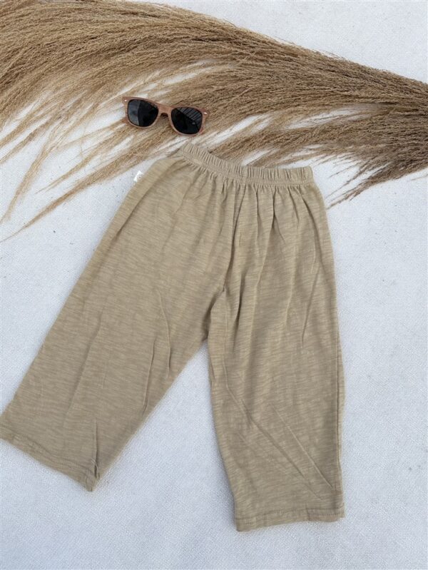 LITTLE LEAN FINN COTTON PANTS
