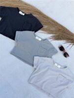 Ll Cloud Pocket Tee Gray