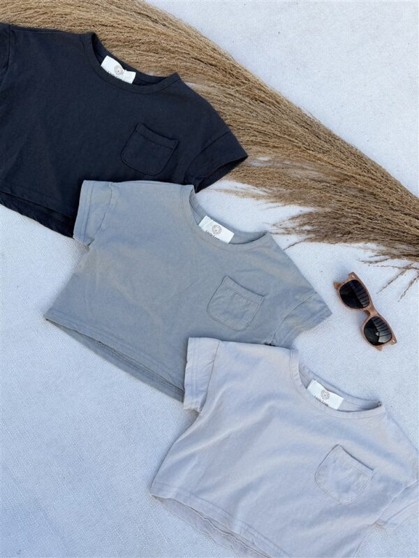 Ll Cloud Pocket Tee Gray