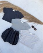 Ll Cloud Pocket Tee Antraciet
