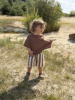 LITTLE LEAN SHORT STRIPED BRUIN