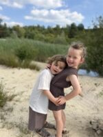 LITTLE LEAN LINNENLOOK TEE CREAM