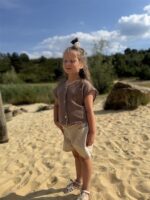 LITTLE LEAN BREEZE CARDIGAN MOCHA