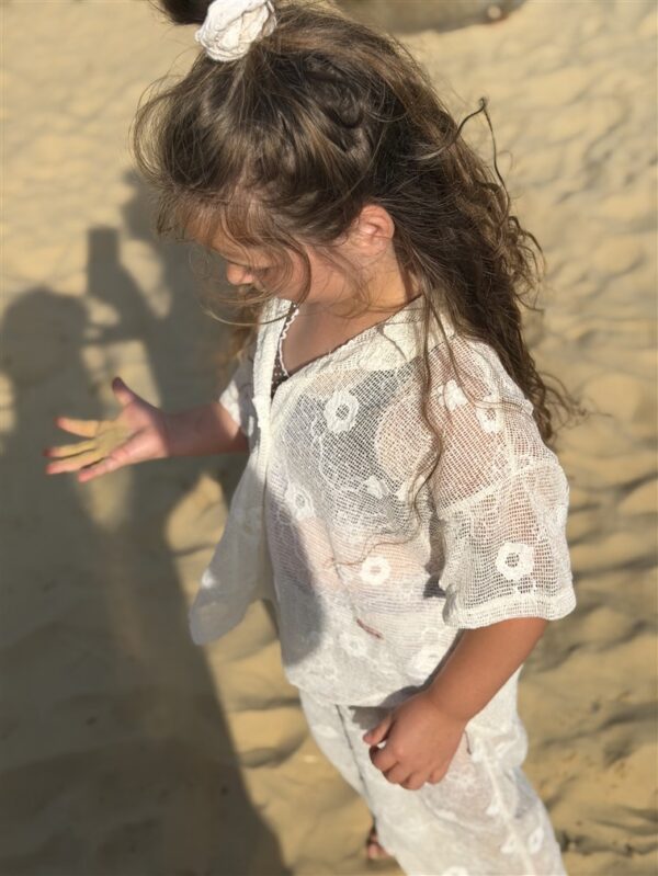 Crochet Flower Blouse