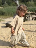 LITTLE LEAN ORIGINAL FINN TEE BEIGE