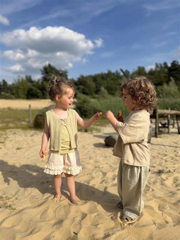 Coco Knit Vest Gehaakt