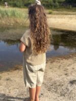 Moss Texture Tee Taupe