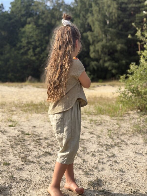 Moss Texture Tee Taupe