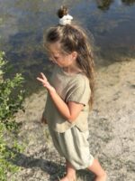 Moss Texture Tee Taupe