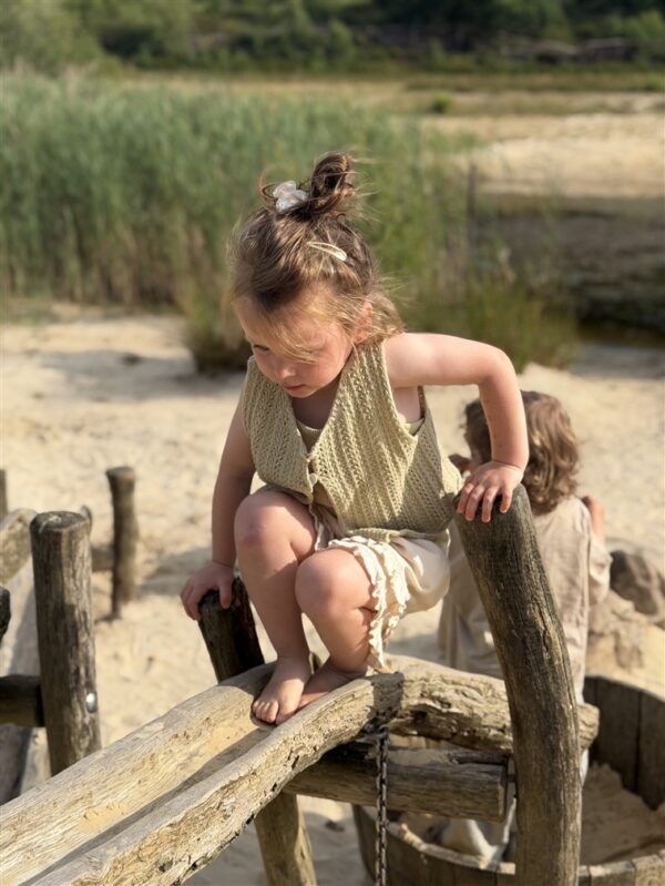 Coco Knit Vest Gehaakt