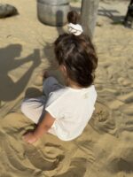 Moss Texture Tee Ecru