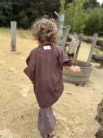 LITTLE LEAN Cedar Tee Knit Brown