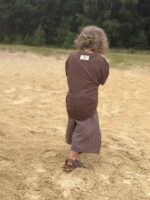 LITTLE LEAN Oak Bermuda Pants Brown