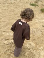 LITTLE LEAN Cedar Tee Knit Brown