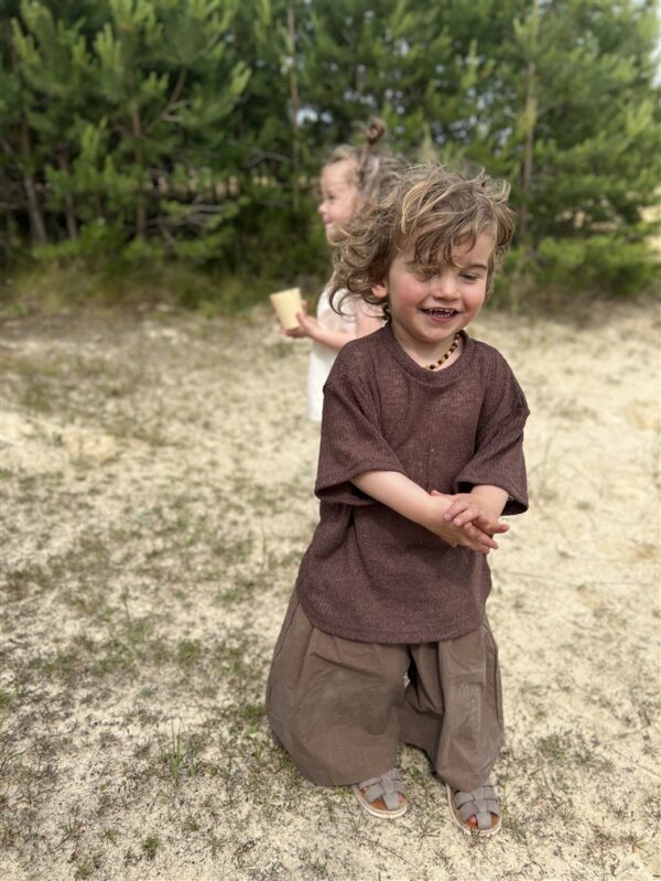 Ll Little Nomad Pants Wide Brown