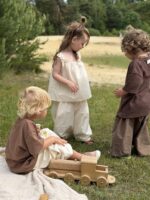 Ll Little Nomad Pants Wide Cream