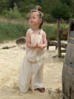 Ll Little Nomad Pants Wide Cream