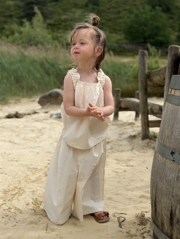 Ll Little Nomad Pants Wide Cream