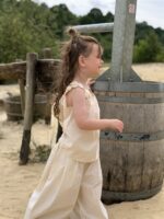 Ll Little Nomad Pants Wide Cream