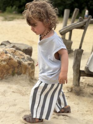 LITTLE LEAN Mila Bermuda Striped