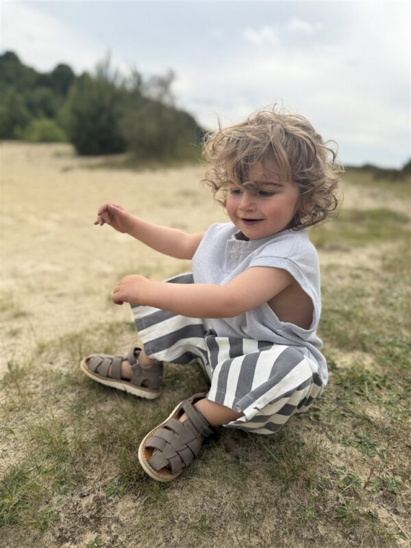 LITTLE LEAN Mila Bermuda Striped