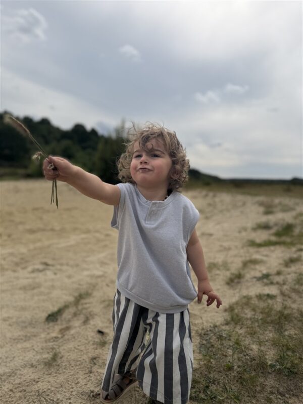 LITTLE LEAN Mila Bermuda Striped
