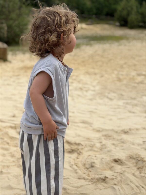 LITTLE LEAN Mila Bermuda Striped